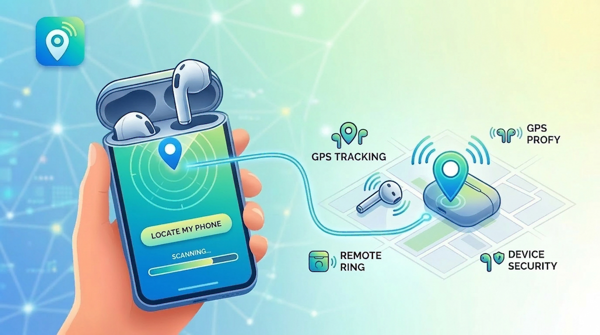 The Digital Safety Net: Never Lose Your Earbuds Again