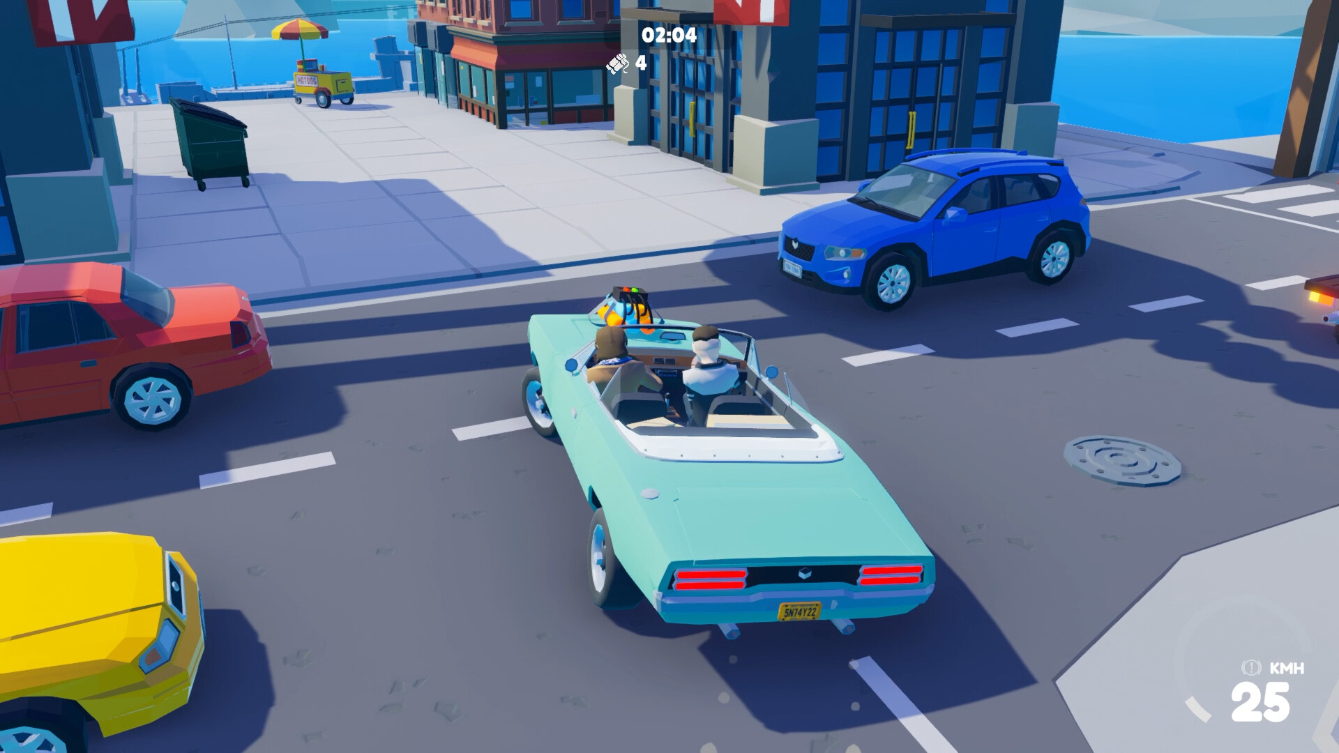 Carry the Pack Rack: A Two-Player Driving Challenge Where Coordination Is Everything